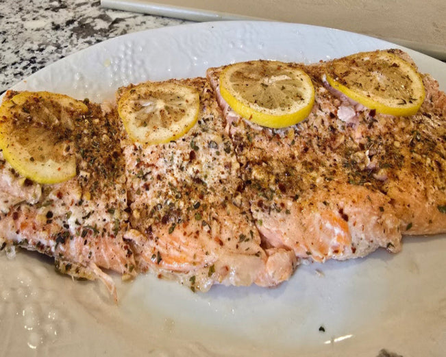 Bourbon Bayou Salmon
